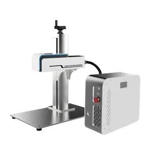 20W 3D Derin Oyma Fiber Lazer Gravür Makinesi