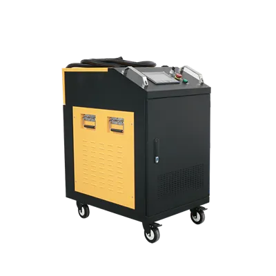 2'si 1 Arada Fiber Lazer Temizleme İşaretleme Makinesi